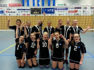Jenter 15 klarte å kvalifisere seg til Volleyball NM for U15 i Stjørdal 19.-22.mars!